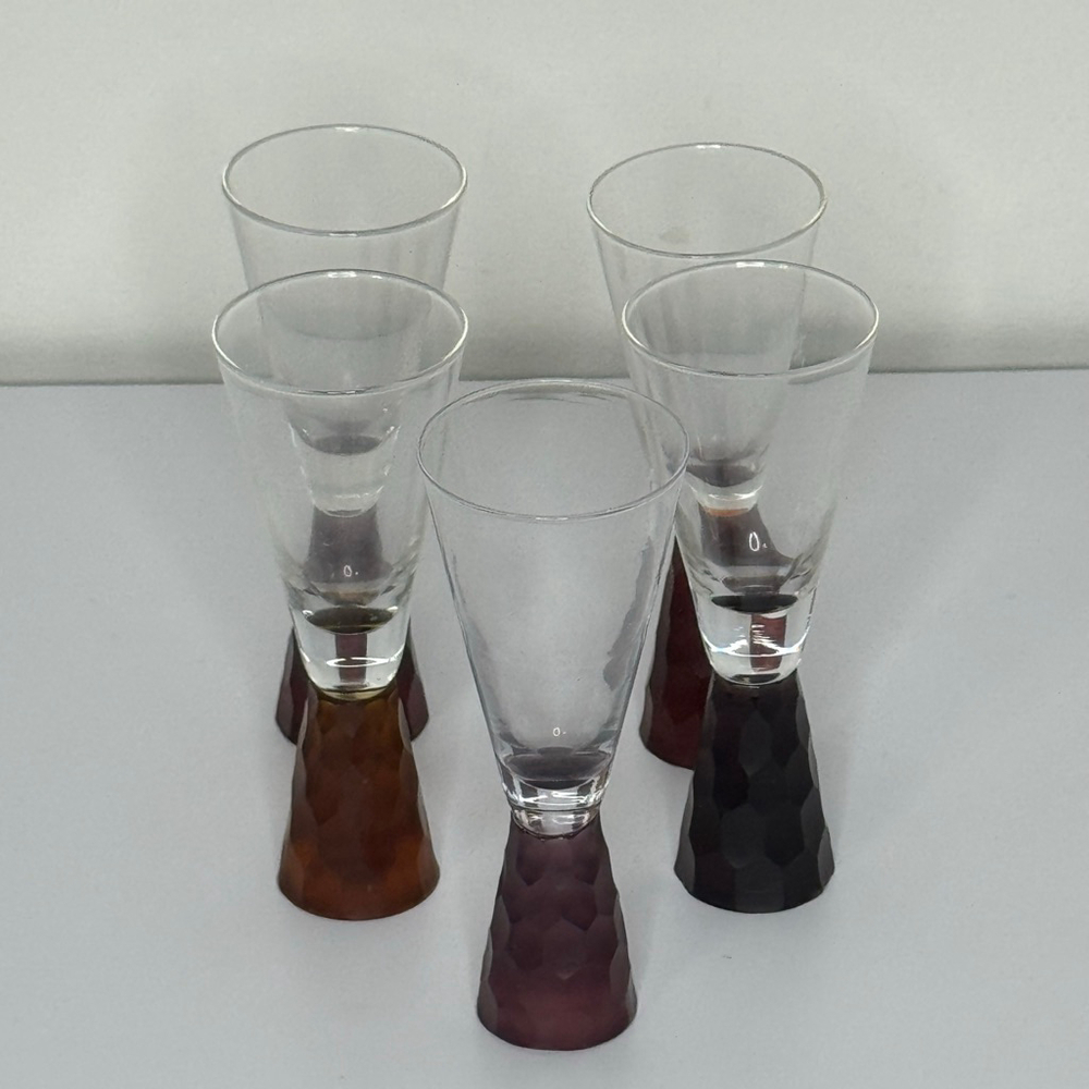 Artland Prescott Honeycomb Shot Glasses Set of 5